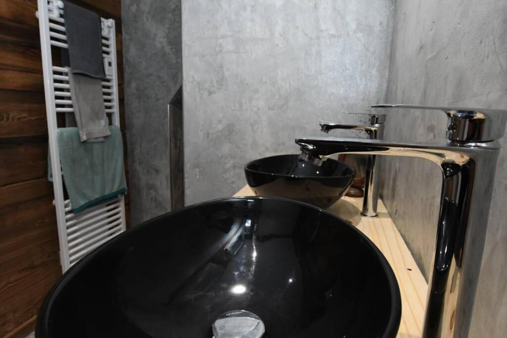 Logement Renove Avec Vue Panoramique La Saussaz Ngoại thất bức ảnh